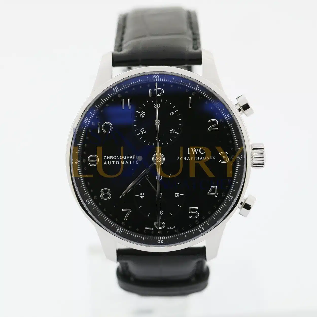 IWC IW371447 Portugieser Chronograph Stainless Steel Watch