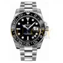 Rolex GMT-Master II 116710LN 40 mm Stainless Steel Black Dial Men's Watch