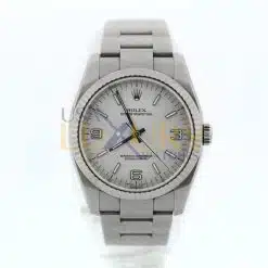 Rolex 116034 Oyster Perpetual 36 mm Stainless Steel Silver Dial
