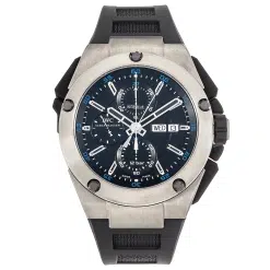 IWC IW376501 Ingenieur Chronograph Black Dial Black Rubber Watch