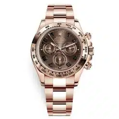 Rolex Cosmograph Daytona 116505 Chocolate Arabic Dial Everose Gold Mens Watch