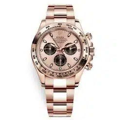 Rolex Cosmograph Daytona 116505-0009 Pink and Black Index Everose Gold Mens Watch