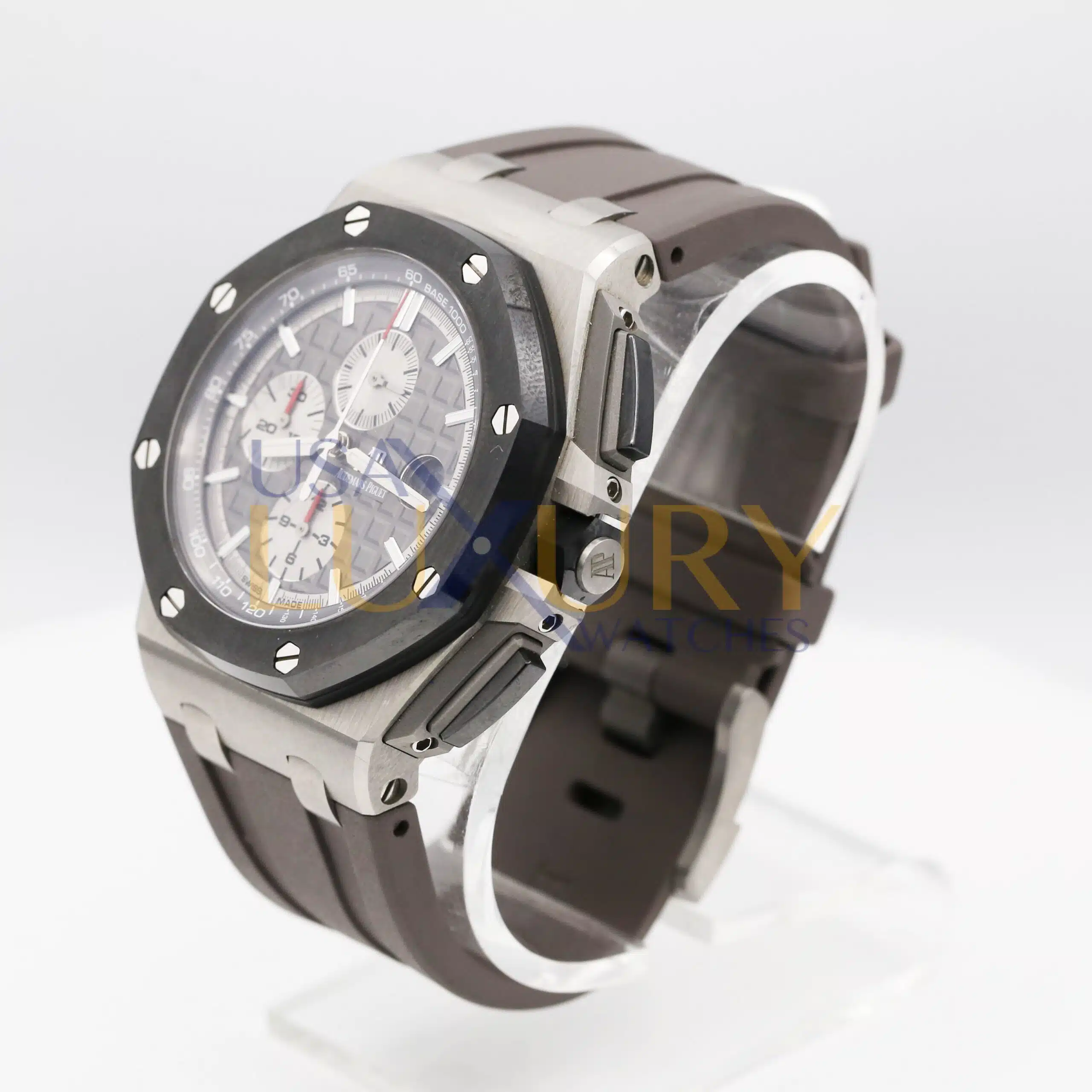 Audemars Piguet 26400IO.OO.A004CA.01 Royal Oak Offshore Chronograph Slate Index Titanium Rubber 44mm - Image 4