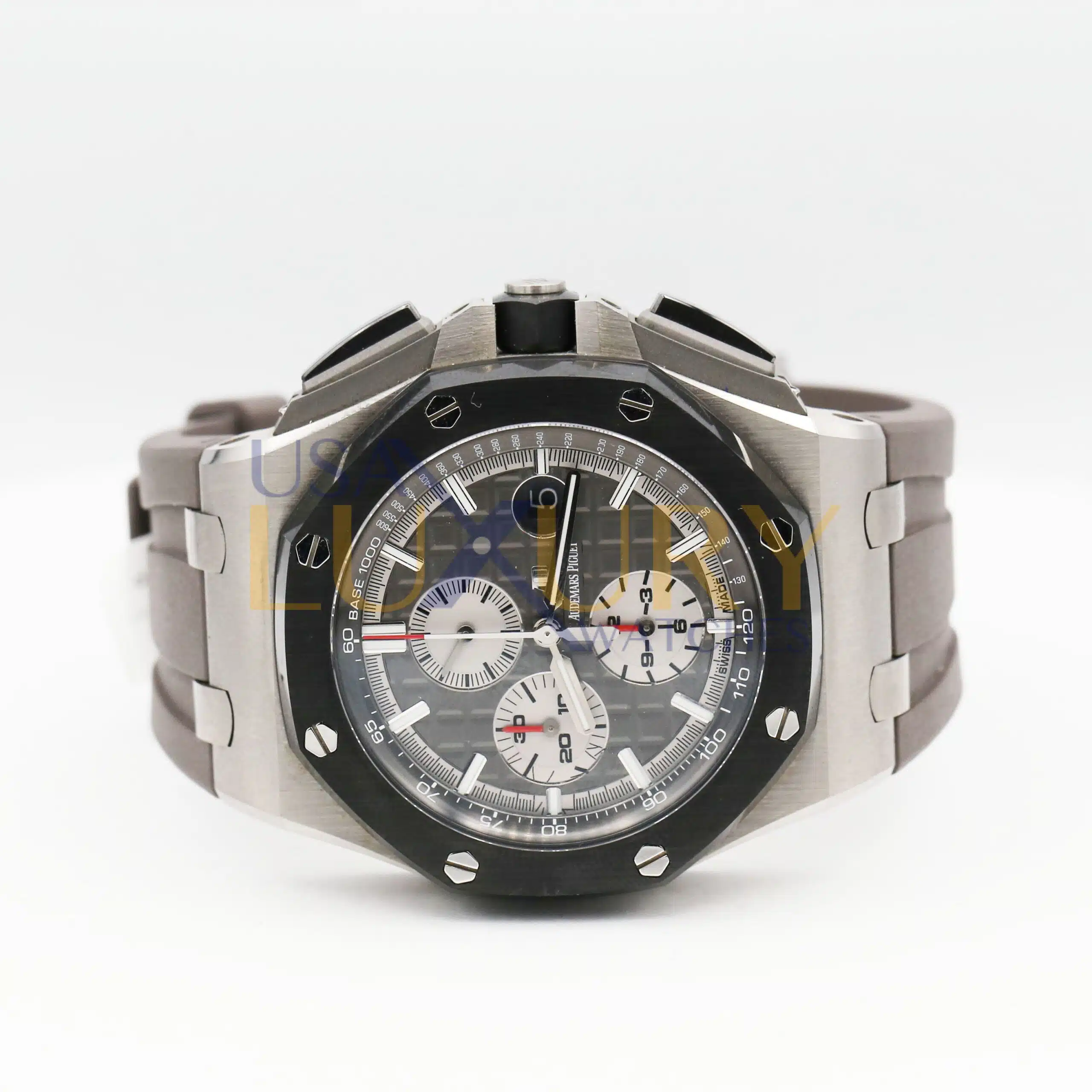 Audemars Piguet 26400IO.OO.A004CA.01 Royal Oak Offshore Chronograph Slate Index Titanium Rubber 44mm - Image 5