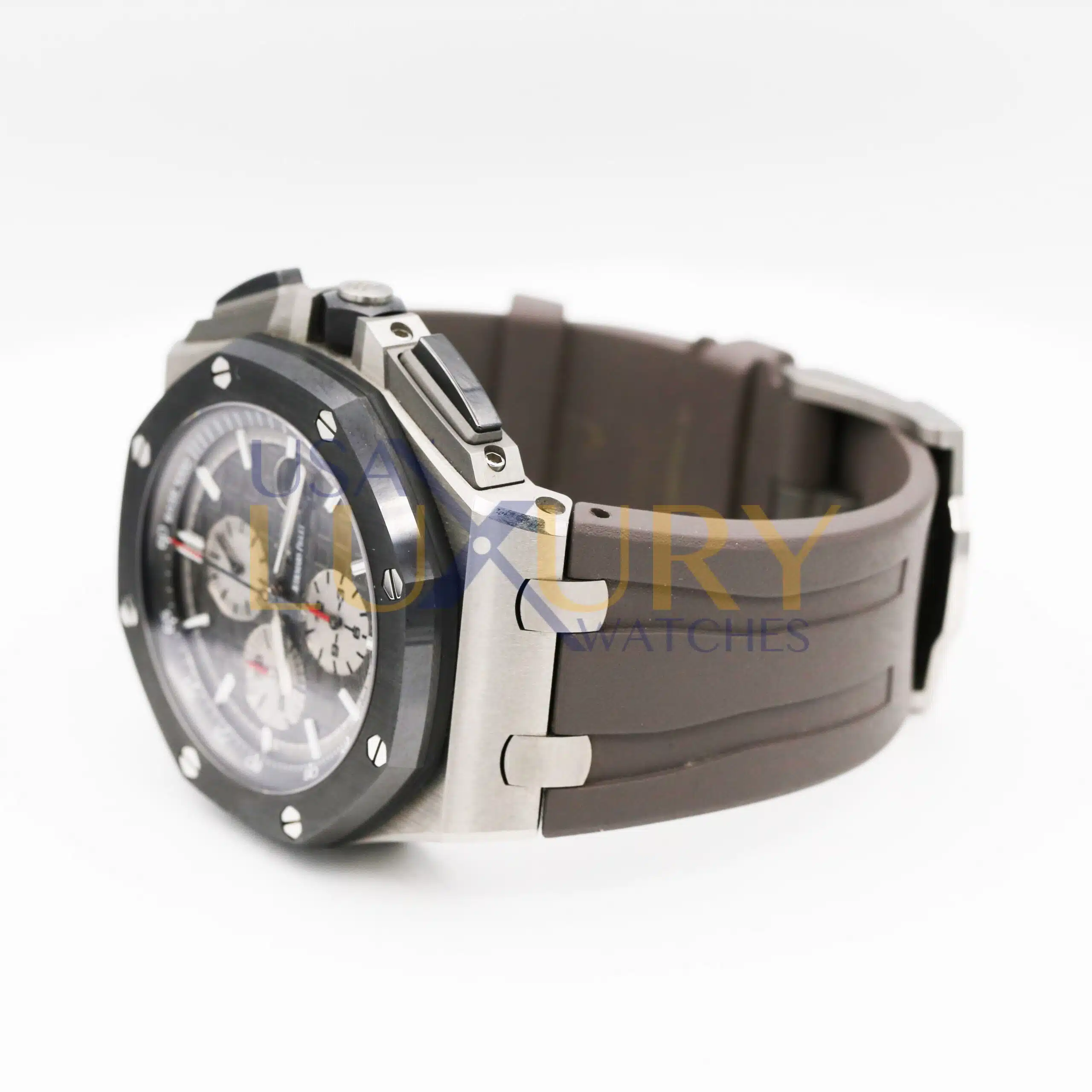 Audemars Piguet 26400IO.OO.A004CA.01 Royal Oak Offshore Chronograph Slate Index Titanium Rubber 44mm - Image 6