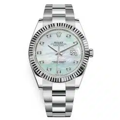 Rolex Datejust 126334 MOP Diamond Oyster 41mm Stainless Steel Watch