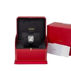 Alternative view of Cartier Santos Dumont Watch WSSA0023 Small