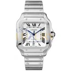 Cartier WSSA0009 Santos De Cartier 35.1 mm Stainless Steel Watch