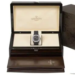 Alternative view of Patek Philippe 5067A-001 Aquanaut Black Dial