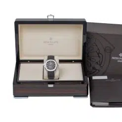 Alternative view of Patek Philippe 5164A-001 Aquanaut Dual Time Mens Watch