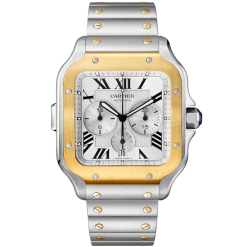 Santos De Cartier W2SA0008 Chronograph Watch