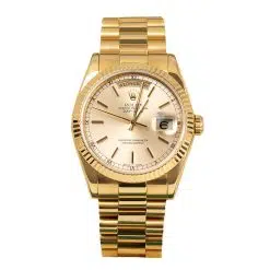 Rolex Day-Date 118238 Sundust/ Champagne Dial 18K Yellow Gold President Automatic 36mm Watch