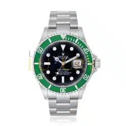 Rolex Kermit Submariner 16610LV Automatic Chronometer Black Dial Men's Watch