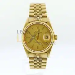 Rolex 160788 18K Yellow Gold Datejust Watch