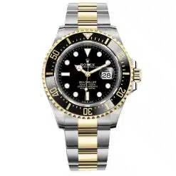 Rolex Sea-Dweller 126603 Solid Gold & Oystersteel Black Dial Men's Watch