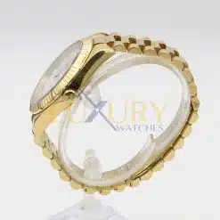 Alternative view of Rolex Day-Date 218238 41mm 18k Yellow Gold  White Roman Dial Watch