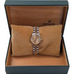 Alternative view of Rolex Lady-Datejust 69173 Champagne Dial 26mm 18k Yellow Gold And Stainless Steel