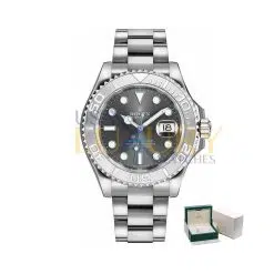 Rolex Yacht-Master 40 Dark Rhodium Dial 116622 Steel and Platinum Oyster Men's Watch