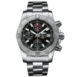 Breitling A1338111/BC32SS Avenger II Black Dial Chronograph Stainless Steel Automatic Mens Watch