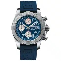 Avenger A1338111/C870 157S II Blue Dial Chronograph Blue Rubber Automatic Mens Watch Item