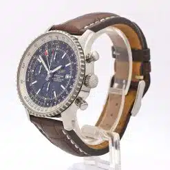 Breitling Navitimer World 46mm Stainless Steel, Black Dial, A24322