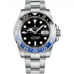 Rolex GMT-Master II 116710BLNR Black And Blue Batman Bezel Black Dial