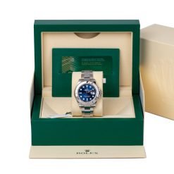 Alternative view of Rolex 126622 Yacht-Master Watch with Stainless Steel Bracelet and Platinum Bezel