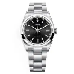 Rolex Oyster Perpetual 126000-0002 Black Dial Oyster Stainless Steel Bracelet