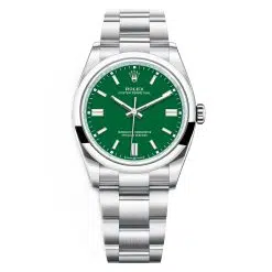 Rolex Oyster Perpetual 126000-0005 Green Dial Oyster Stainless Steel Bracelet