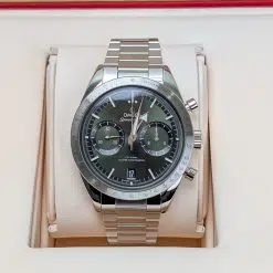 Alternative view of Omega 332.10.41.51.10.001 Speedmaster '57 Green Dial
