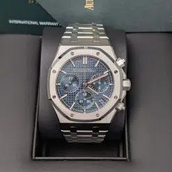 Alternative view of Audemars Piguet 26240ST.OO.1320ST.05 Blue Dial
