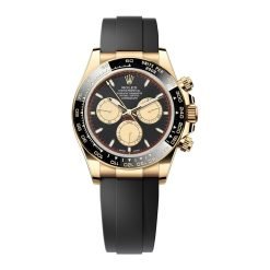 Rolex Daytona 126518ln-004 Black Dial Osyerflex Band