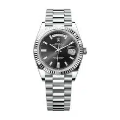 Rolex Day Date 228236 Black Diamonds Dial