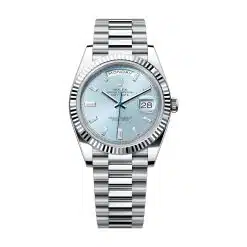 Rolex Day Date 228236-0006 Ice Blue Diamonds Dial