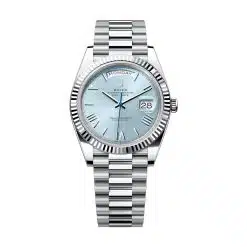 Rolex Day Date 228236-0012 Ice Blue Roman Dial