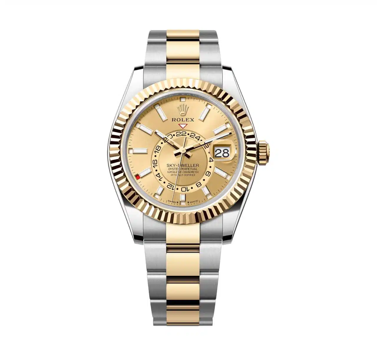 Rolex Sky-Dweller 336933-001 Champagne Dial Oyster Bracelet
