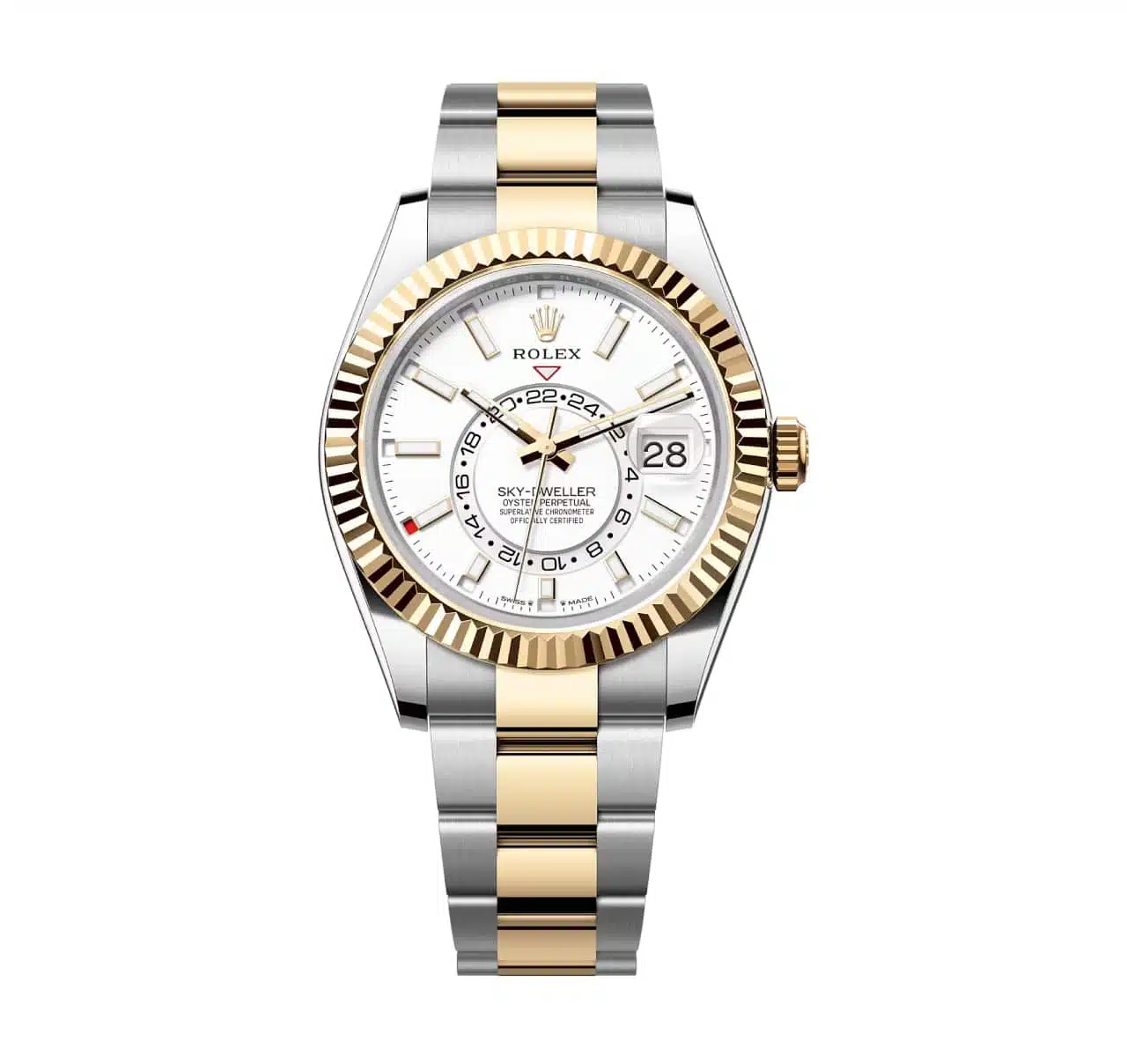 Rolex Sky-Dweller 336933-005 White Dial Oyster Bracelet