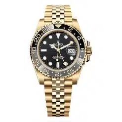 Rolex GMT-Master II 126718GRNR Black Dial 40mm Yellow Gold