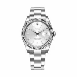 Rolex 115234-0005 Oyster Perpetual Silver Dial