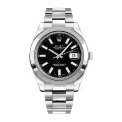 Rolex Datejust 116300-0001 Stainless Steel Black Dial