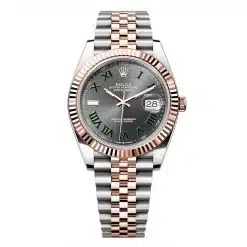 Rolex Datejust 126331-0016 41mm Two-Tone Wimbledon Dial Jubilee Watch