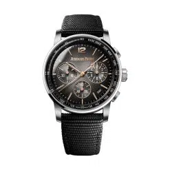 Audemars Piguet 226393CR.OO.A002KB.01 Code 11.59 Flyback Chronograph Black 41mm Dial Black Rubber-Coated Strap Watch