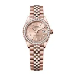 Rolex Lady-Datejust 279135RBR-0026 Rosé Dial Jubilee Bracelet