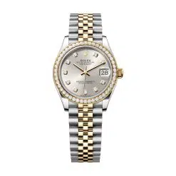 Rolex Datejust 278383RBR-0020 31mm Silver Diamond Dial Jubilee Bracelet
