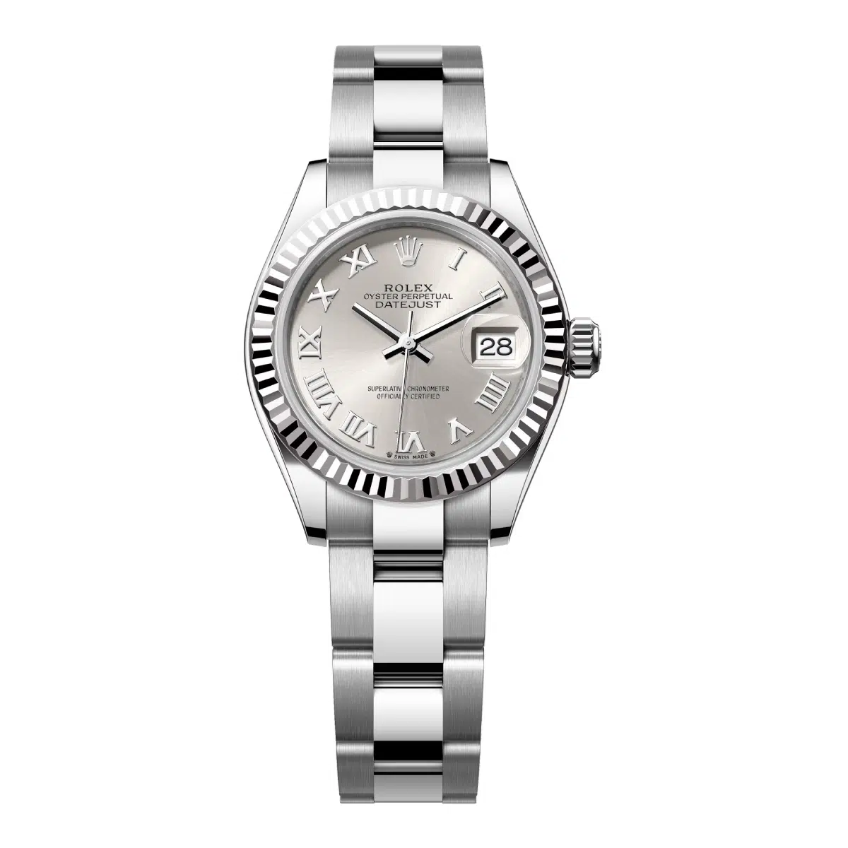 Rolex Lady-Datejust 279174-0008 Silver Roman Dial Oyster Bracelet