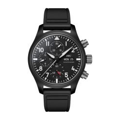 IWC IW389401 Pilot's Chronograph 41 Black Dial Top Gun Watch
