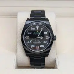 Alternative view of Rolex Oyster Perpetual 116900 Black PVD Air-King 40mm