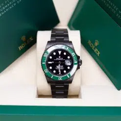 Alternative view of Rolex 126610LV Submariner Black PVD Starbucks