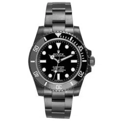 Rolex Submariner 114060 Black Dial Black PVD Oyster Bracelet Watch