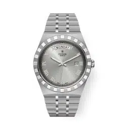 Tudor Royal M28600-0001 41mm Silver Sunray-Finish Dial Steel Bracelet Watch